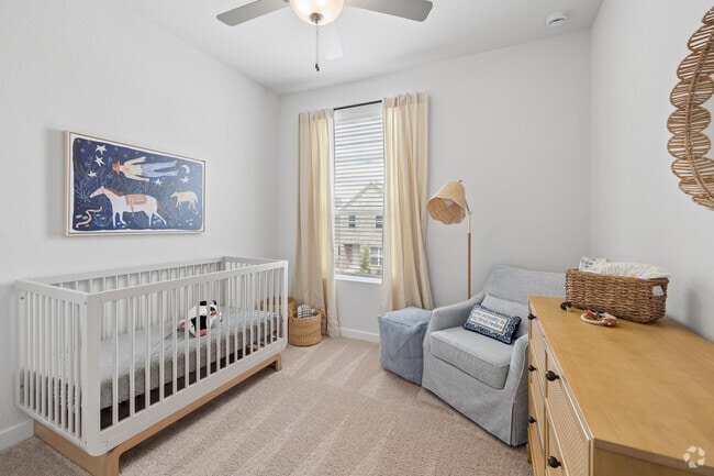 3BR, 2.5BA - 1,607SF - Third Bedroom