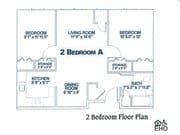 2BR/1BA