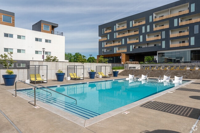 Uptown Fayetteville - Resort Style Pool Deck