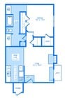 1BR/1BA