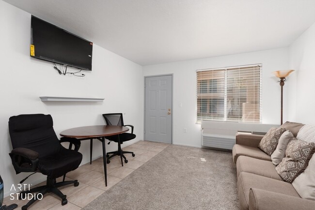 Photo - Fully furnished one-bedroom apartment located on the ground level