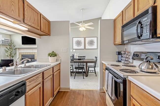 Cocina de los apartamentos Foxcroft - Foxcroft Apartments