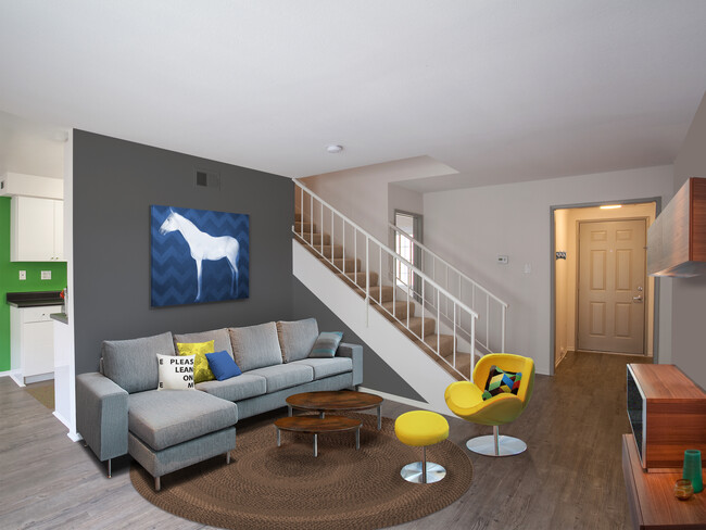 Living Room - AVA Newport Apartments