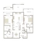 B1-E floor plan WaterWalk at Shelter Cove Towne Centre