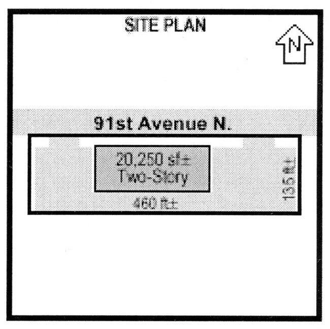 Site plan - Breezeway Villas Apartments