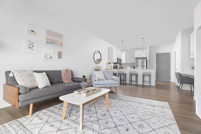 Unit Living Room - The Retreat