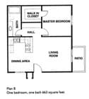 1BR/1BA