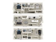 B4 floor plan Cascadia at Highland Creek