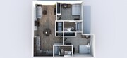 Holleman Crossing B1 2x2 Floor Plan
