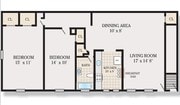 2BR/1BA