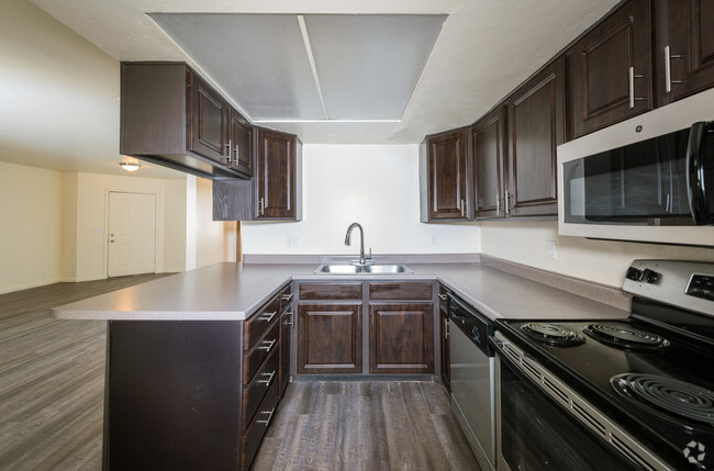 Interior TownHome Kitchen - Triton Heights Rental