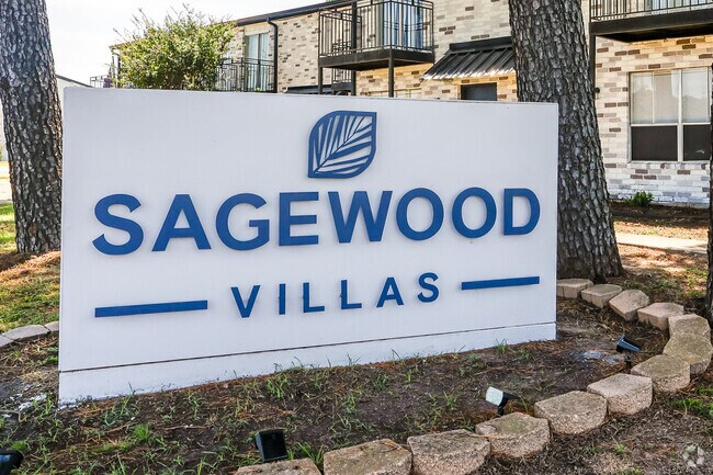 Monument Sign - Sagewood Villas Apartments