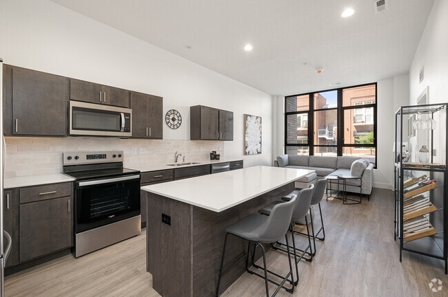 1BR, 1BA - Mercer/655 SF - Kitchen - Tempo East Village Rental