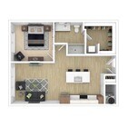 1 Bed 1 Bath Plus