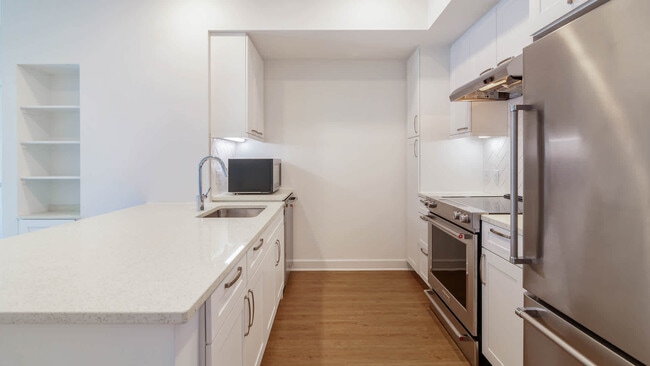 Kitchen with Stainless Steel Appliances