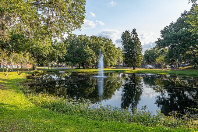 Experience peace and tranquility in this beautiful park setting.