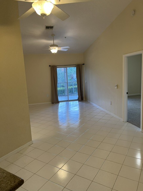 Greatroom. Primary bedroom to the right - 12515 McGregor Blvd Unit 213A