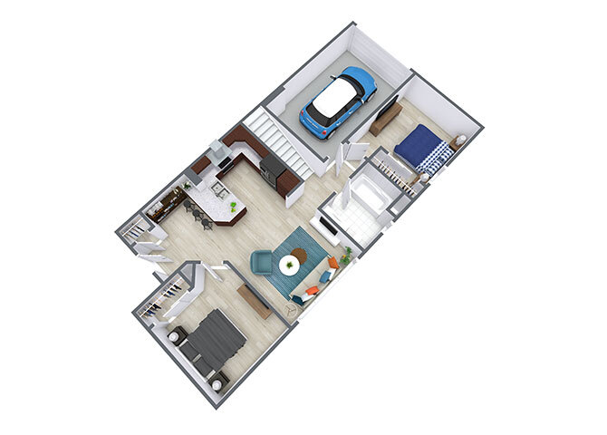 Floor Plan - Amber