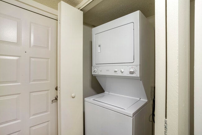 In-unit washer and dryer
