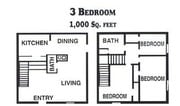 3BR/1.5BA