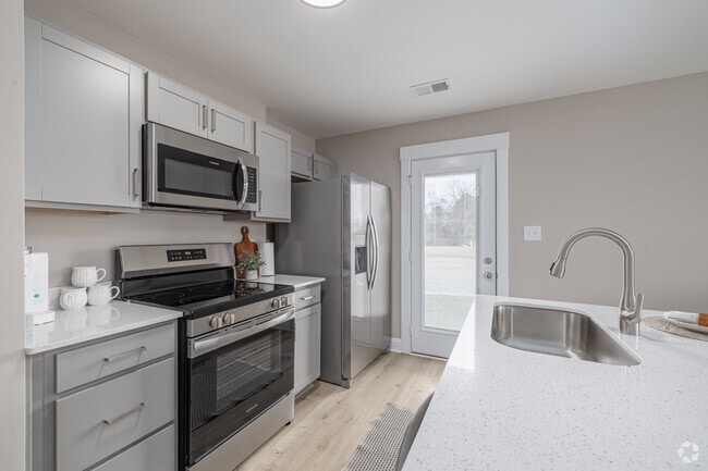 2BR, 2BA - 1,244SF - Kitchen