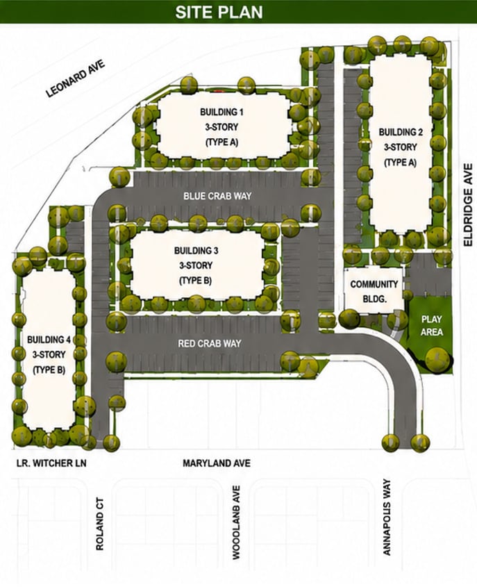 Site Plan - The Reserve at Maryland Avenue