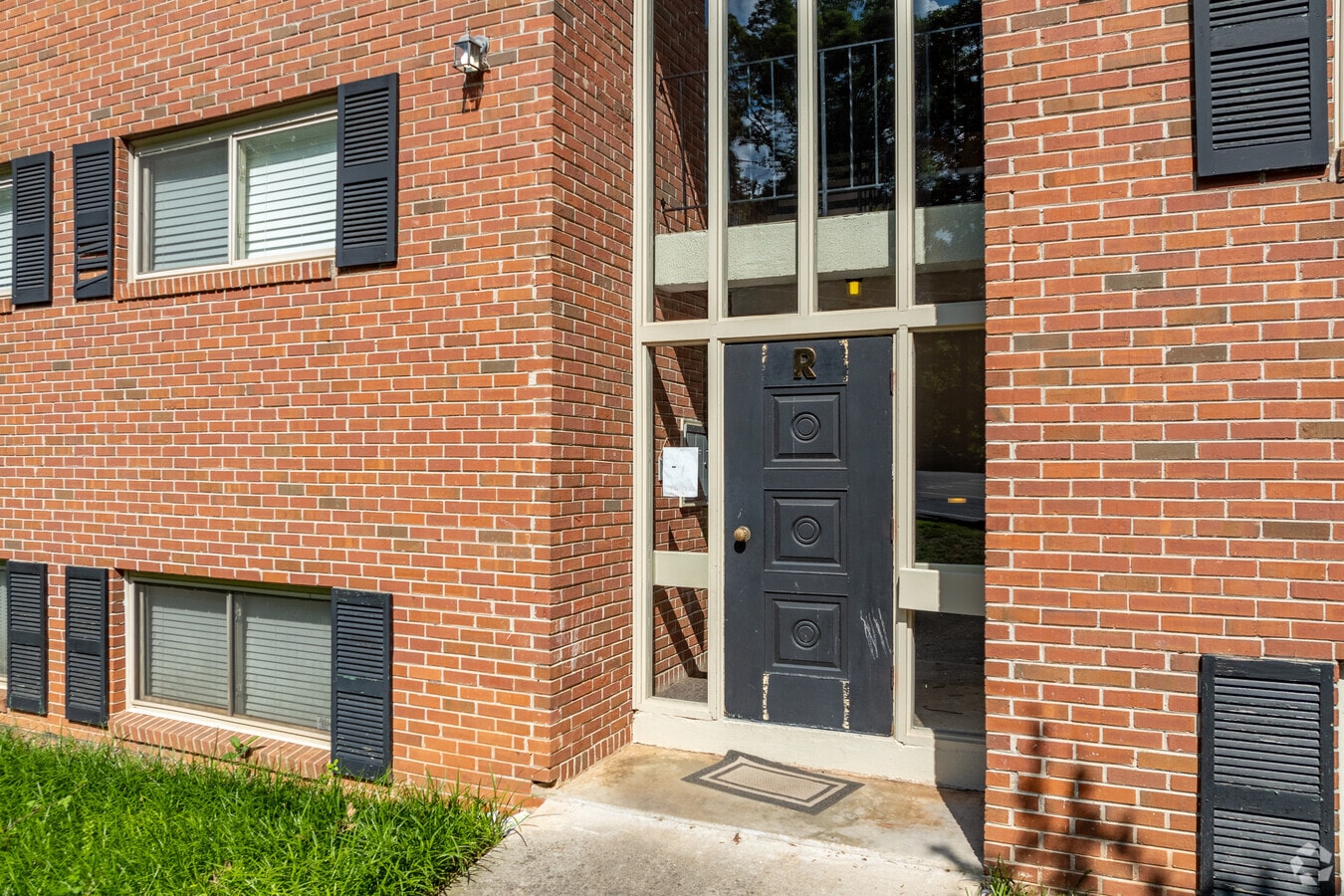 Typical Entrance - Emory Garden Condominiums