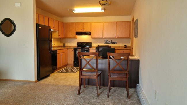 Kitchen/Living Room - Prosser Place Apartments