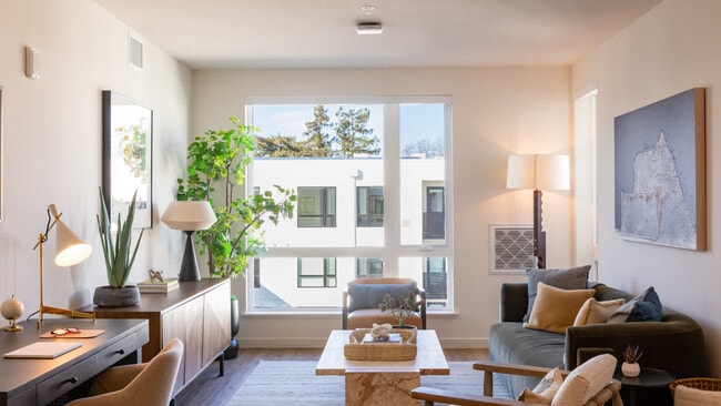 Living Room with Hard Surface Flooring