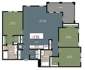 Plano de planta C1 Encore Narcoossee
