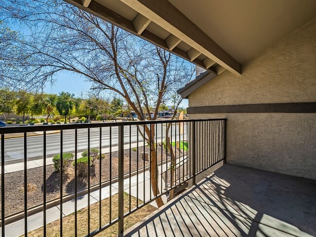 Haven at South Phoenix patio - Haven at South Mountain Apartments