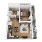 A5 floor plan La Plaza Village