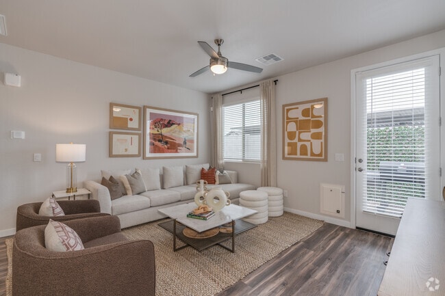 3A - 3BR, 2BA - 1,282SF - Living Room