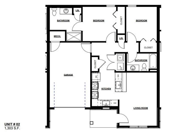 Photo - Pre-Leasing Now: Buffalo Ridge Townhomes | 2 Bed, 2 Bath, Attached Garage Unit B