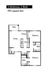 2BR/2BA