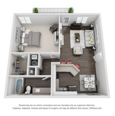 Floor Plan - The Avondale Renovated-Full Size W/D