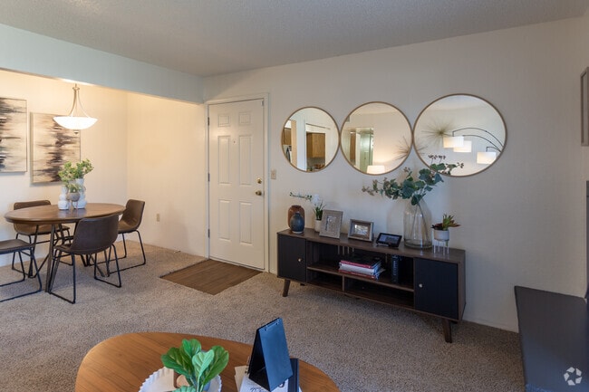 Living room - Council Place Apartments