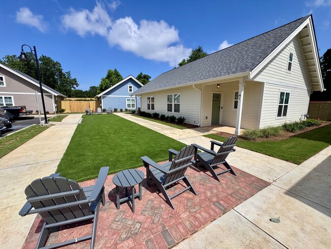 Cornhole area