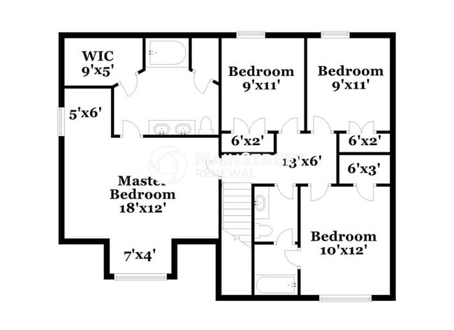 5 Bedroom Pet-Friendly Home in Murfreesboro, TN with Main Street Renewal