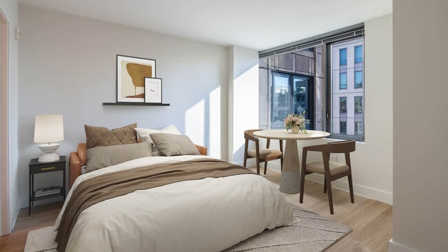 Bedroom with Hard Surface Flooring