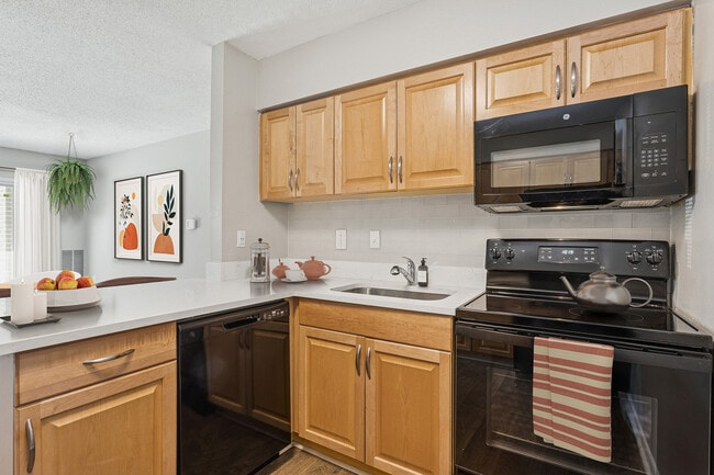 Athens 1 Bed x 1 Bath Floorplan Kitchen - ReNew Belcamp