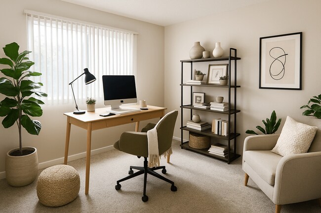 Images have been virtually staged to help illustrate the potential use and layout of the space. Furniture and décor are for visualization purposes only.