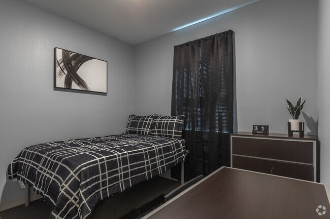 B1 2BR, 2BA - 812SF - Primary Bedroom - The Annex of Ruston