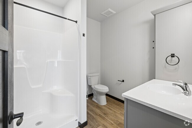 2BR, 2BA - 1,159SF - Primary Bathroom - Westview Heights