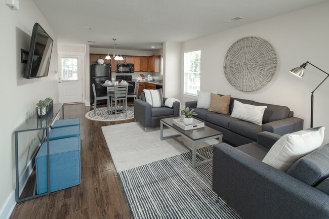 Cabaña Deluxe de 5 habitaciones - Sala de estar - Enclave Apartments