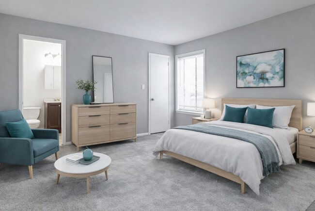 Primary Bedroom with Ensuite Bathroom