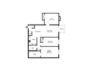 Estudio grande de dos habitaciones