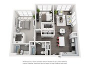 Baypointe - B4 - 2 Beds - 2 Baths - 1080 Sq. ft.