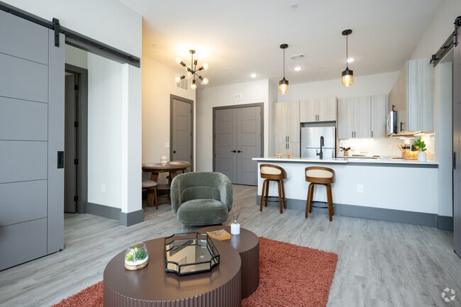 The Mercer 3BR, 2BA - 1,182SF - Living Room
