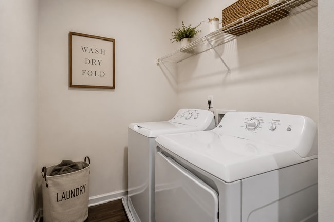 Full size washer and dryer